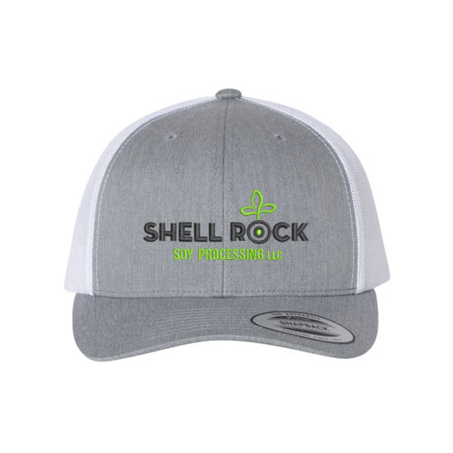 Six-Panel Retro Trucker Cap - Center/Black Thumbnail