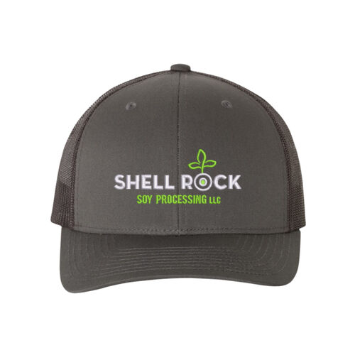 Six-Panel Retro Trucker Cap - Center/White Thumbnail